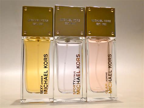 Michael Kors perfume sampler